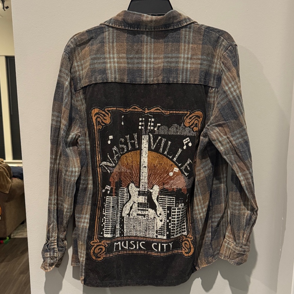 Plaid Graphic Flannel from Altar’d State